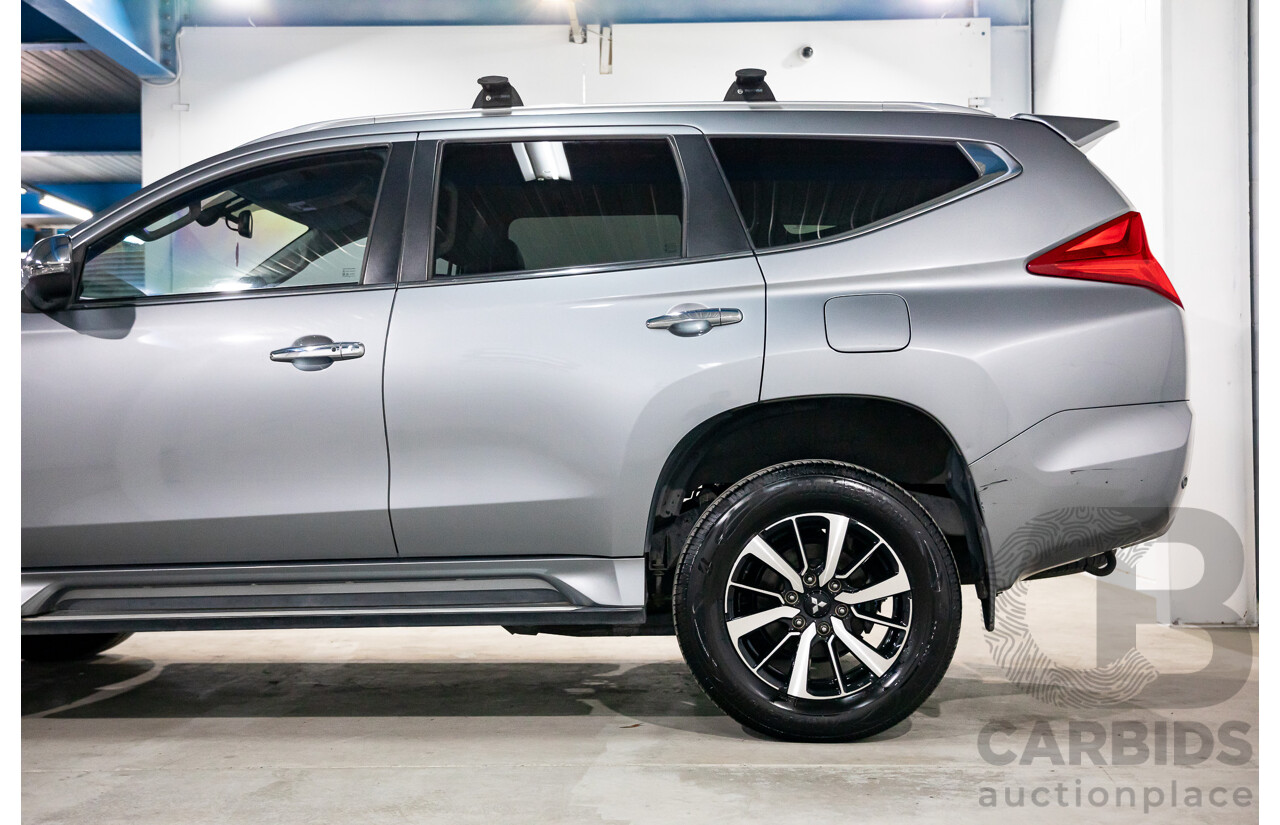 07/2018 Mitsubishi Pajero Sport Exceed (4x4) MY18 4d Wagon Titanium Metallic Turbo Diesel 2.4L - 7 Seater