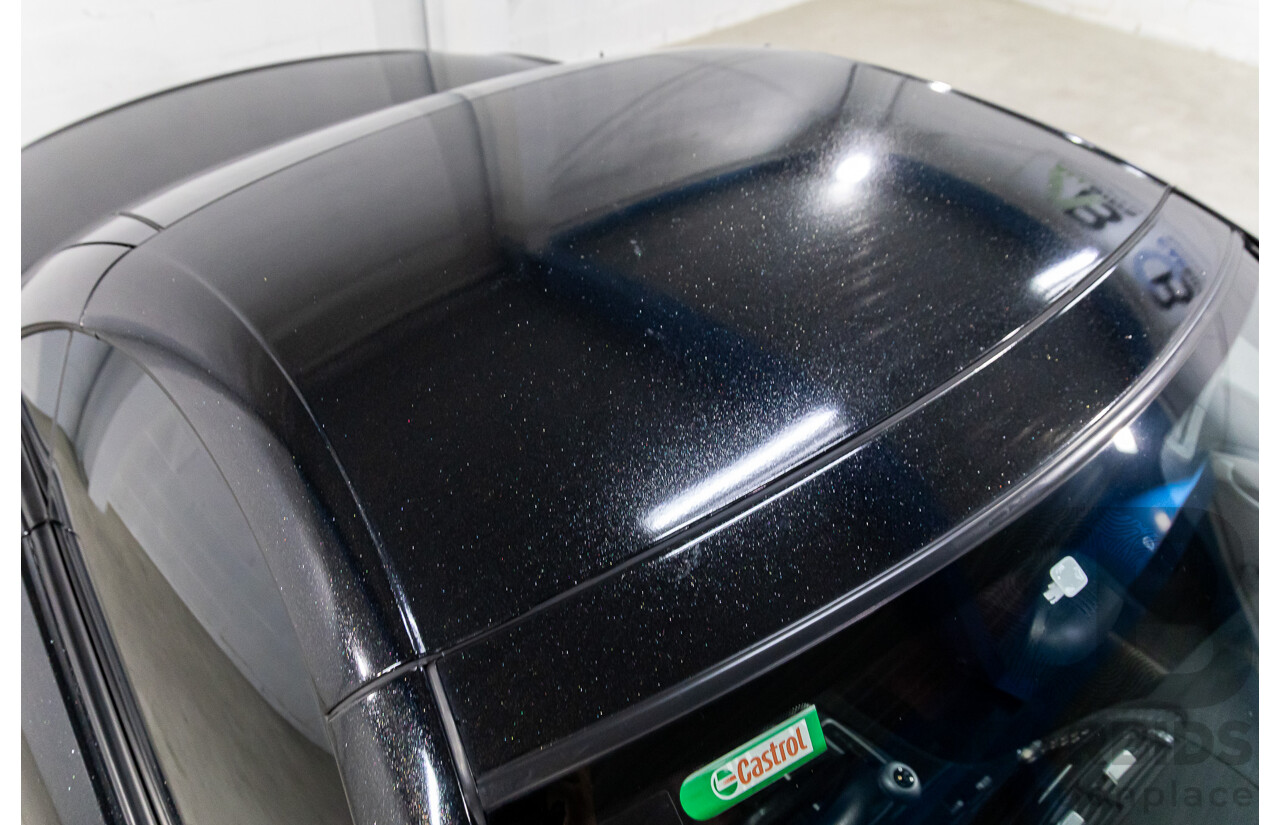 6/2005 Mercedes-Benz SLK200 Kompressor R171 2d Convertible Fire Opal Red (Black Glitter Vinyl Wrap) Supercharged 1.8L