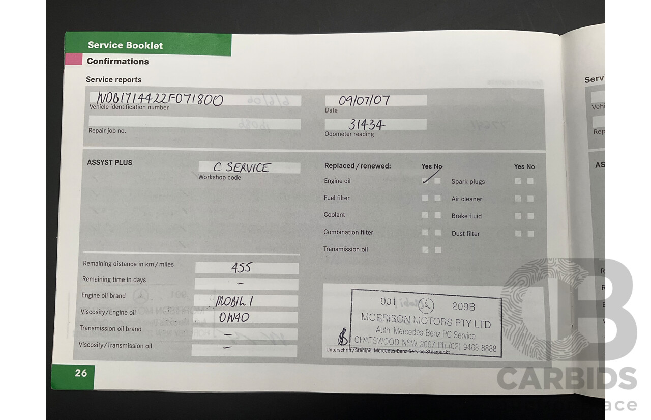 6/2005 Mercedes-Benz SLK200 Kompressor R171 2d Convertible Fire Opal Red (Black Glitter Vinyl Wrap) Supercharged 1.8L