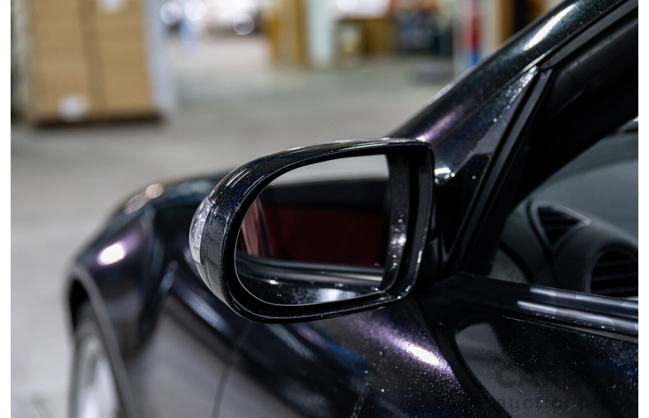 6/2005 Mercedes-Benz SLK200 Kompressor R171 2d Convertible Fire Opal Red (Black Glitter Vinyl Wrap) Supercharged 1.8L