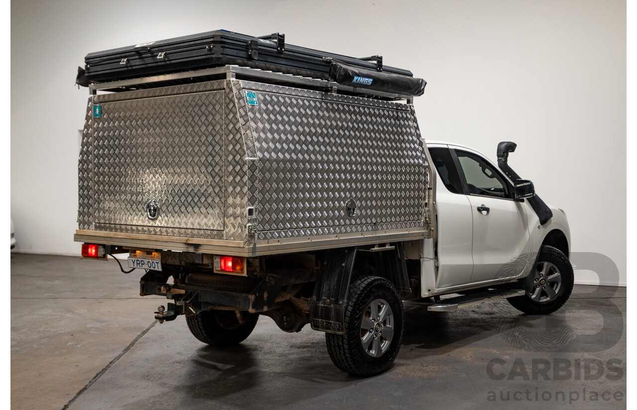 08/2017 Mazda BT-50 XT (4x4) MY17 UPDATE Freestyle C/Chas White Turbo Diesel 3.2L