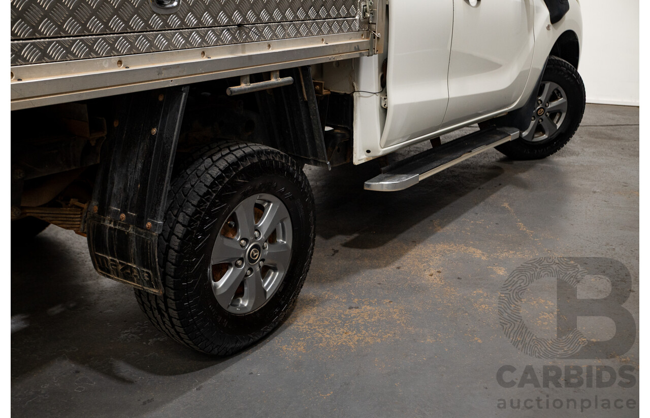 08/2017 Mazda BT-50 XT (4x4) MY17 UPDATE Freestyle C/Chas White Turbo Diesel 3.2L
