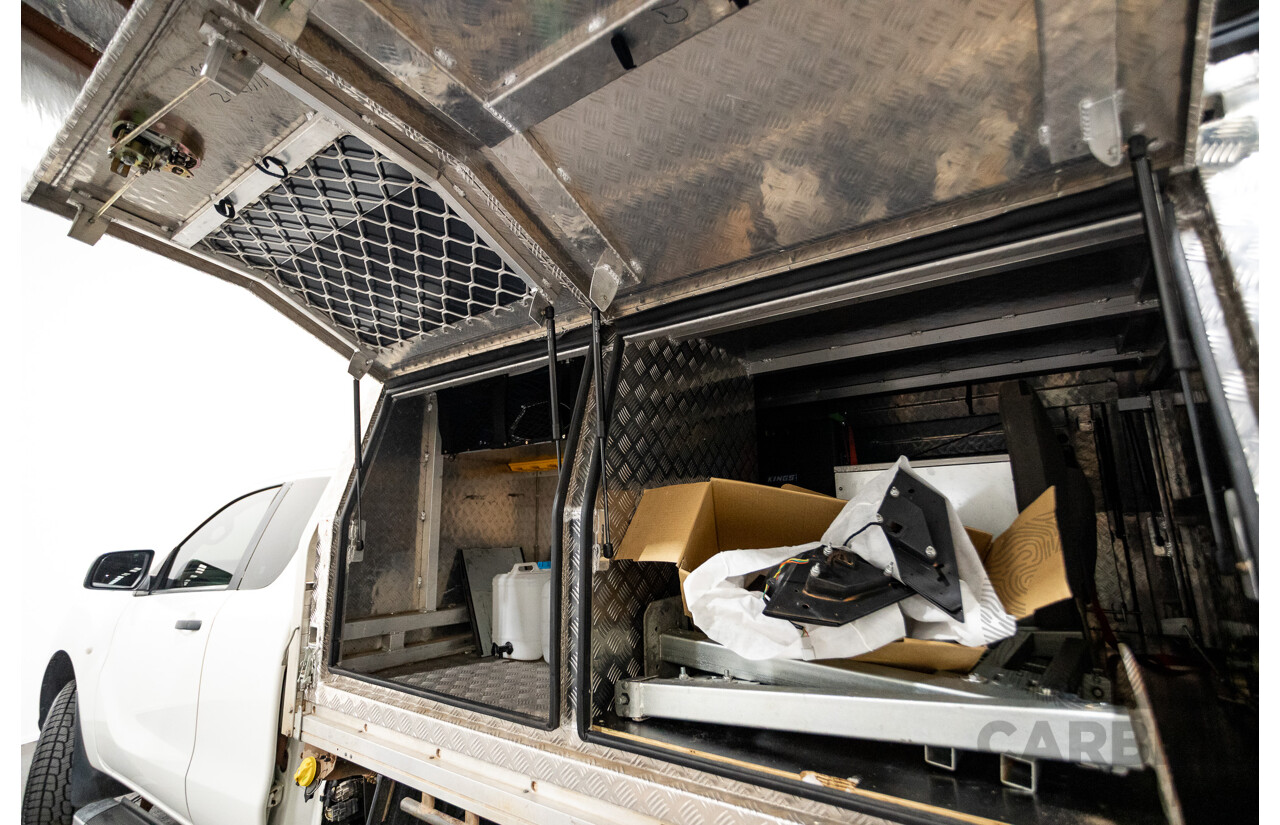 08/2017 Mazda BT-50 XT (4x4) MY17 UPDATE Freestyle C/Chas White Turbo Diesel 3.2L