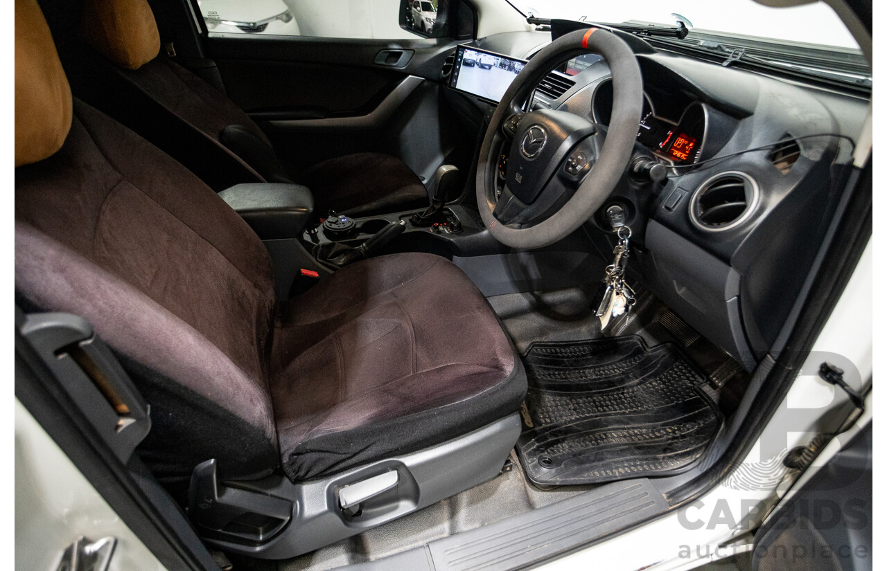 08/2017 Mazda BT-50 XT (4x4) MY17 UPDATE Freestyle C/Chas White Turbo Diesel 3.2L