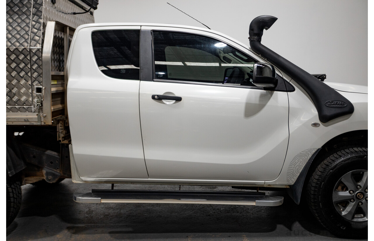 08/2017 Mazda BT-50 XT (4x4) MY17 UPDATE Freestyle C/Chas White Turbo Diesel 3.2L