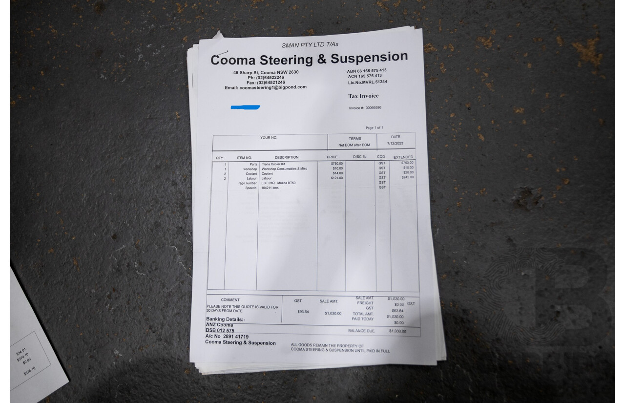 08/2017 Mazda BT-50 XT (4x4) MY17 UPDATE Freestyle C/Chas White Turbo Diesel 3.2L