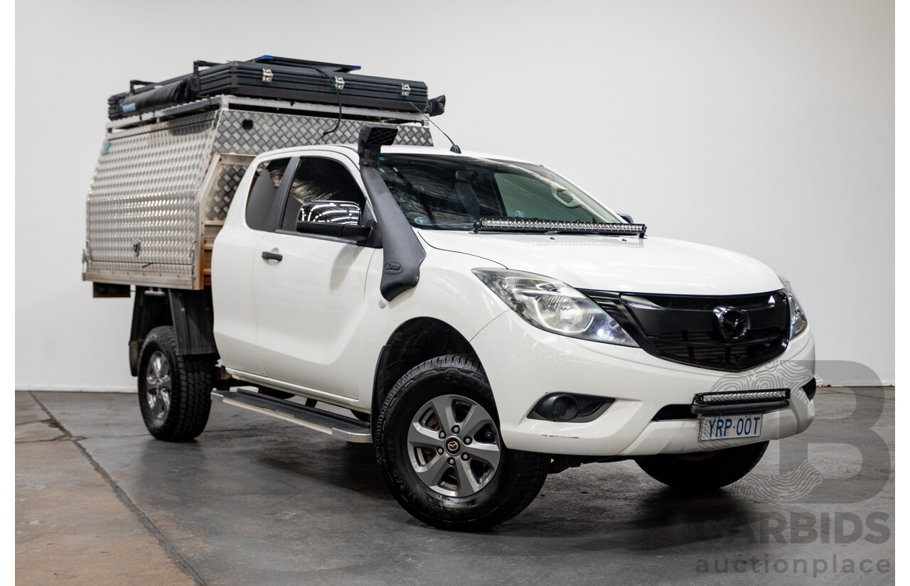 08/2017 Mazda BT-50 XT (4x4) MY17 UPDATE Freestyle C/Chas White Turbo Diesel 3.2L