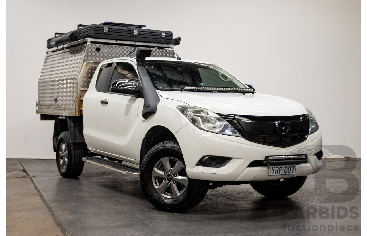 08/2017 Mazda BT-50 XT (4x4) MY17 UPDATE Freestyle C/Chas White Turbo Diesel 3.2L