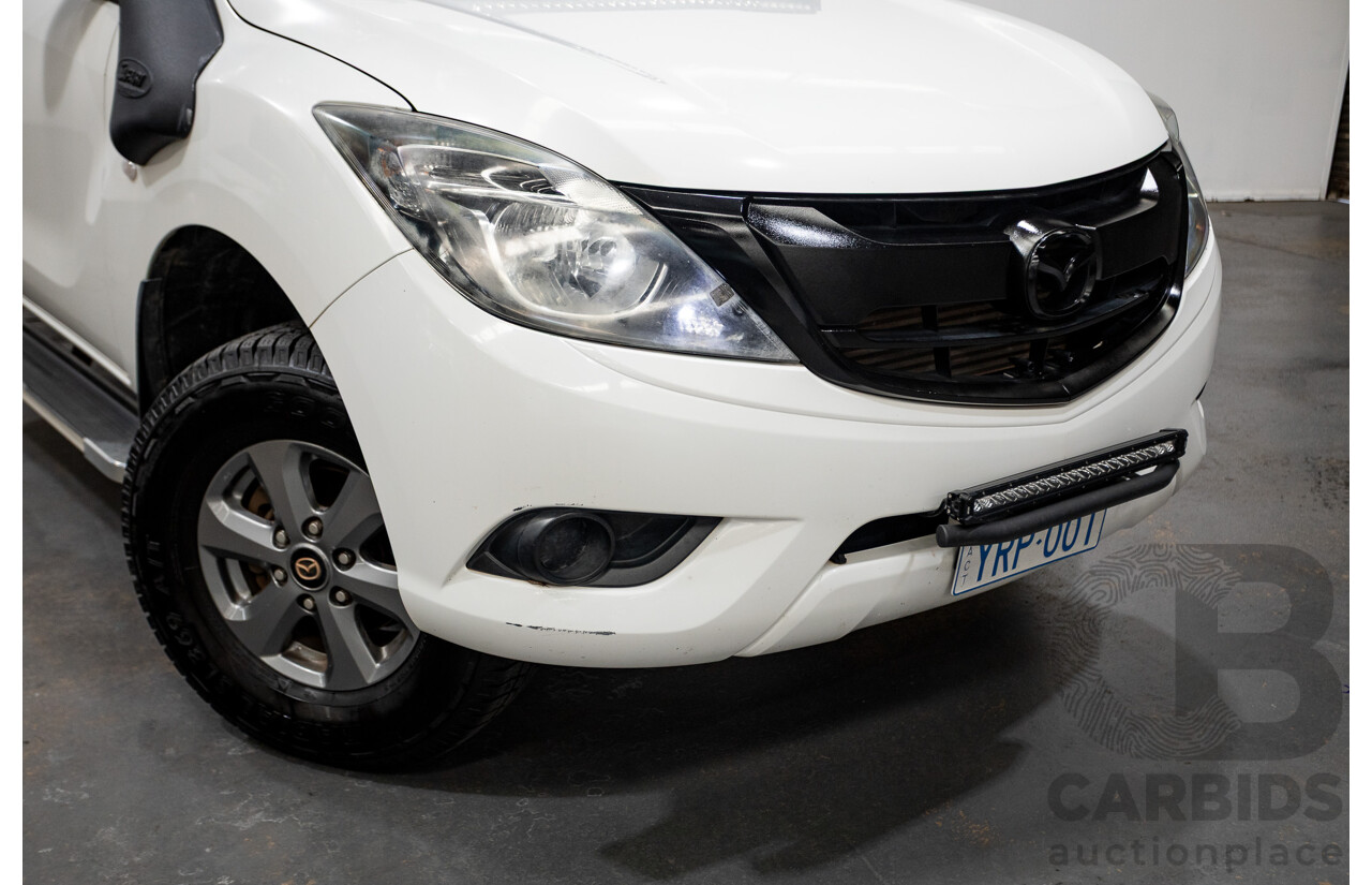 08/2017 Mazda BT-50 XT (4x4) MY17 UPDATE Freestyle C/Chas White Turbo Diesel 3.2L