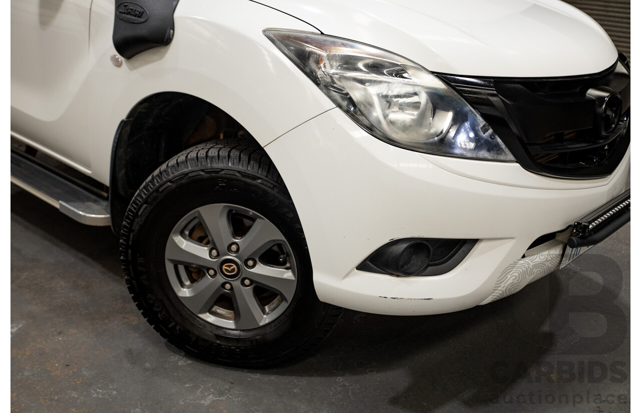 08/2017 Mazda BT-50 XT (4x4) MY17 UPDATE Freestyle C/Chas White Turbo Diesel 3.2L