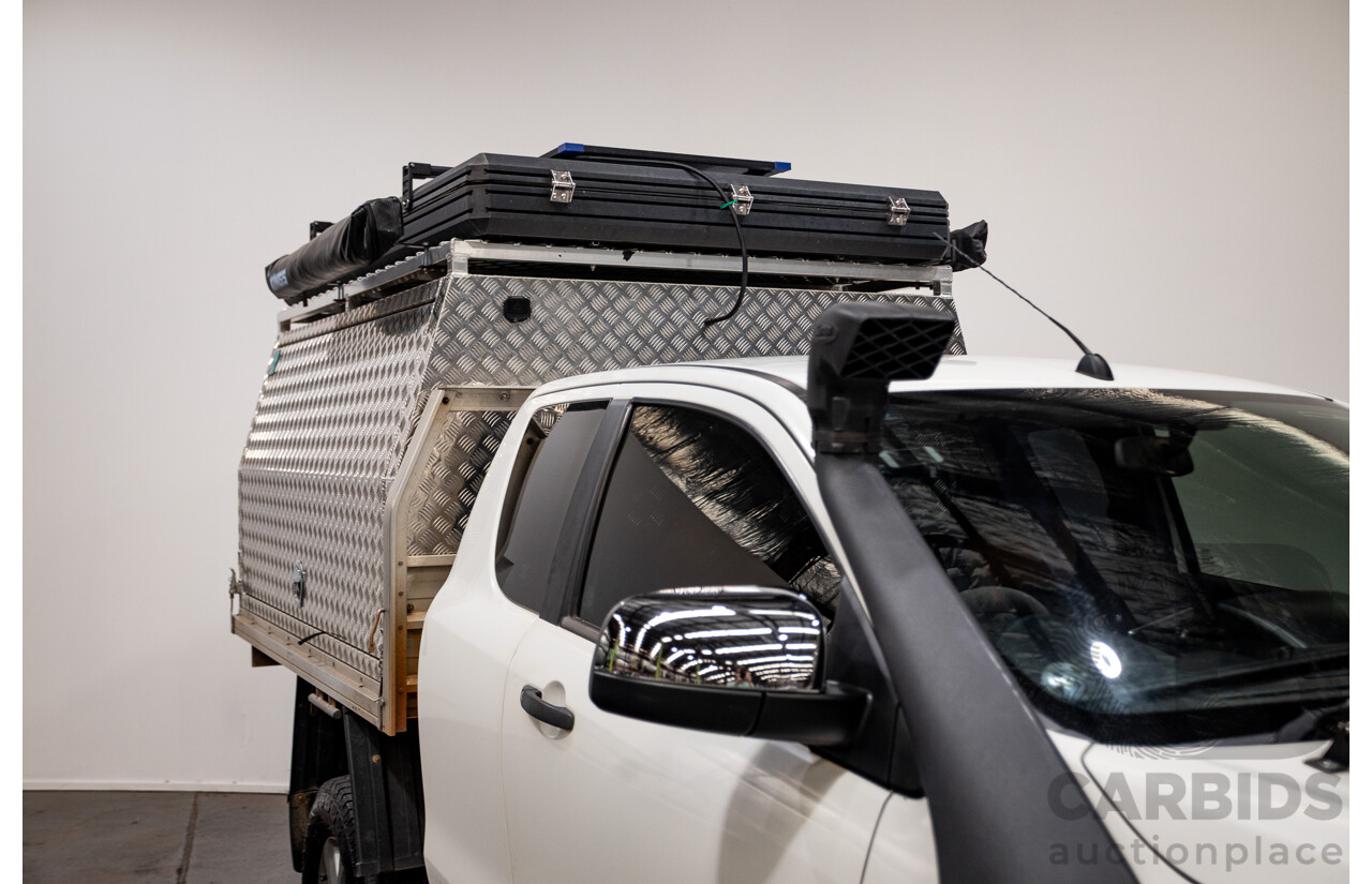 08/2017 Mazda BT-50 XT (4x4) MY17 UPDATE Freestyle C/Chas White Turbo Diesel 3.2L