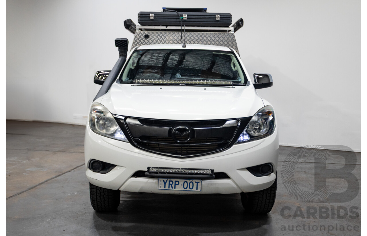 08/2017 Mazda BT-50 XT (4x4) MY17 UPDATE Freestyle C/Chas White Turbo Diesel 3.2L