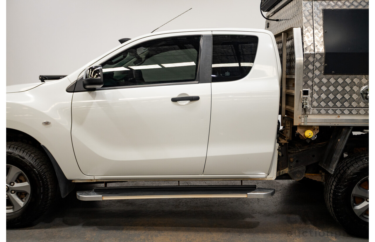 08/2017 Mazda BT-50 XT (4x4) MY17 UPDATE Freestyle C/Chas White Turbo Diesel 3.2L