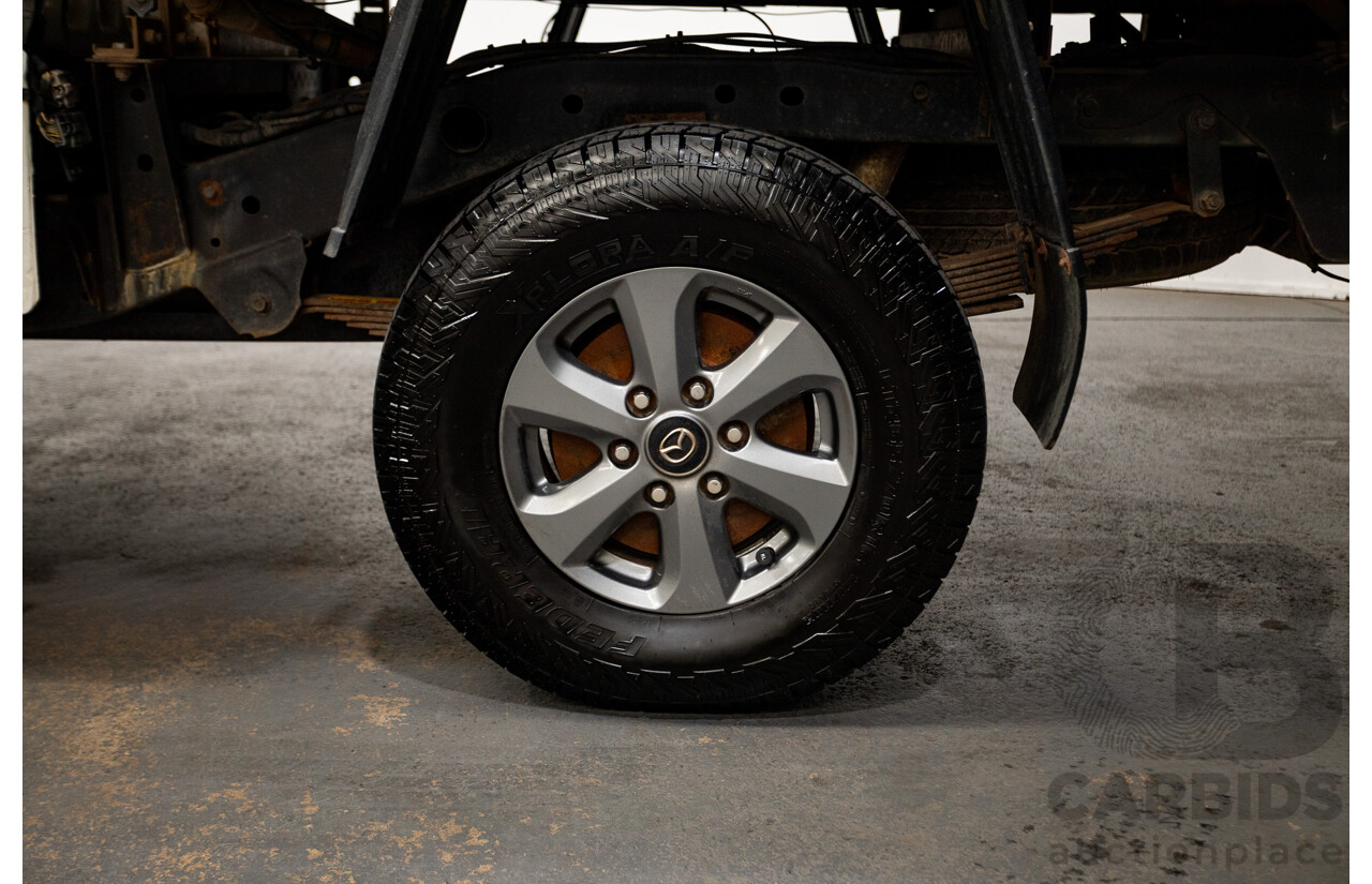 08/2017 Mazda BT-50 XT (4x4) MY17 UPDATE Freestyle C/Chas White Turbo Diesel 3.2L