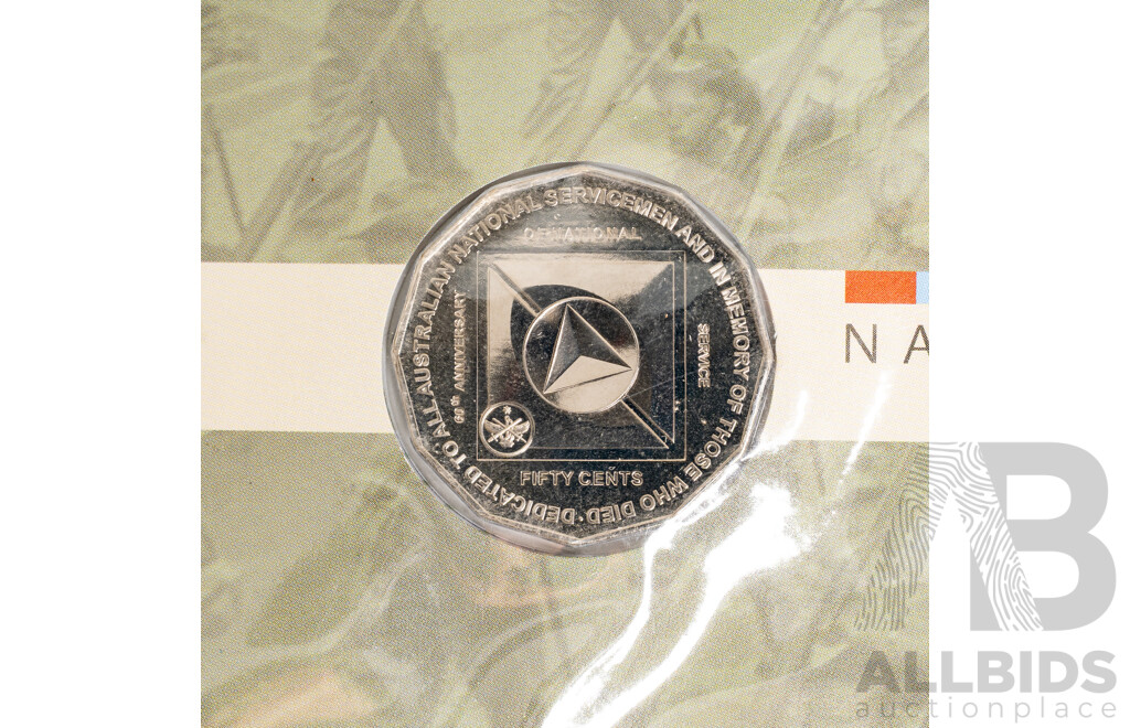 Four Australian War Themed PNCs Including 2012 Lest We Forget, 2011 National Service Memorial, 2015 Gallipoli Campaign, 2000 Australian Legends ANZACS