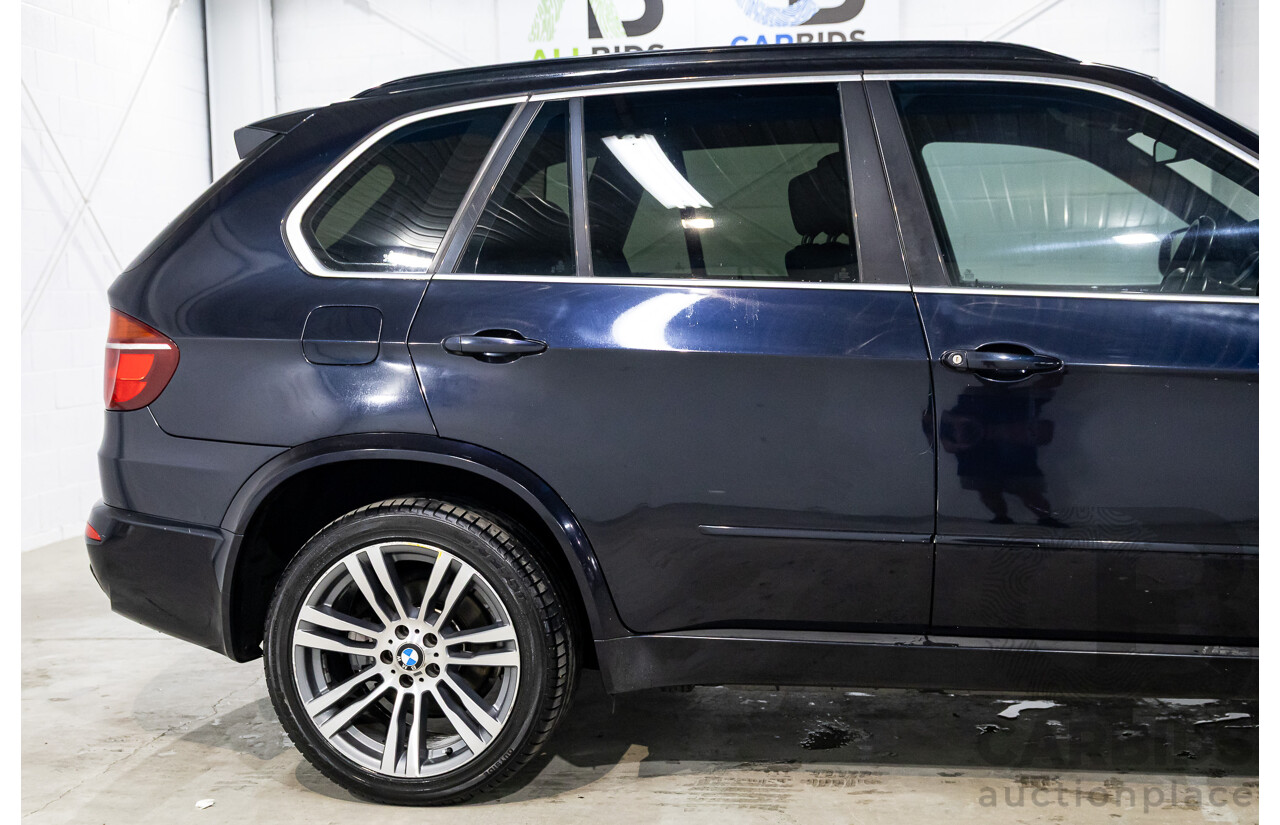 5/2013 BMW X5 Xdrive 30d M Sport E70 MY12 UPGRADE 4d Wagon Carbon Black Metallic Turbo Diesel 3.0L
