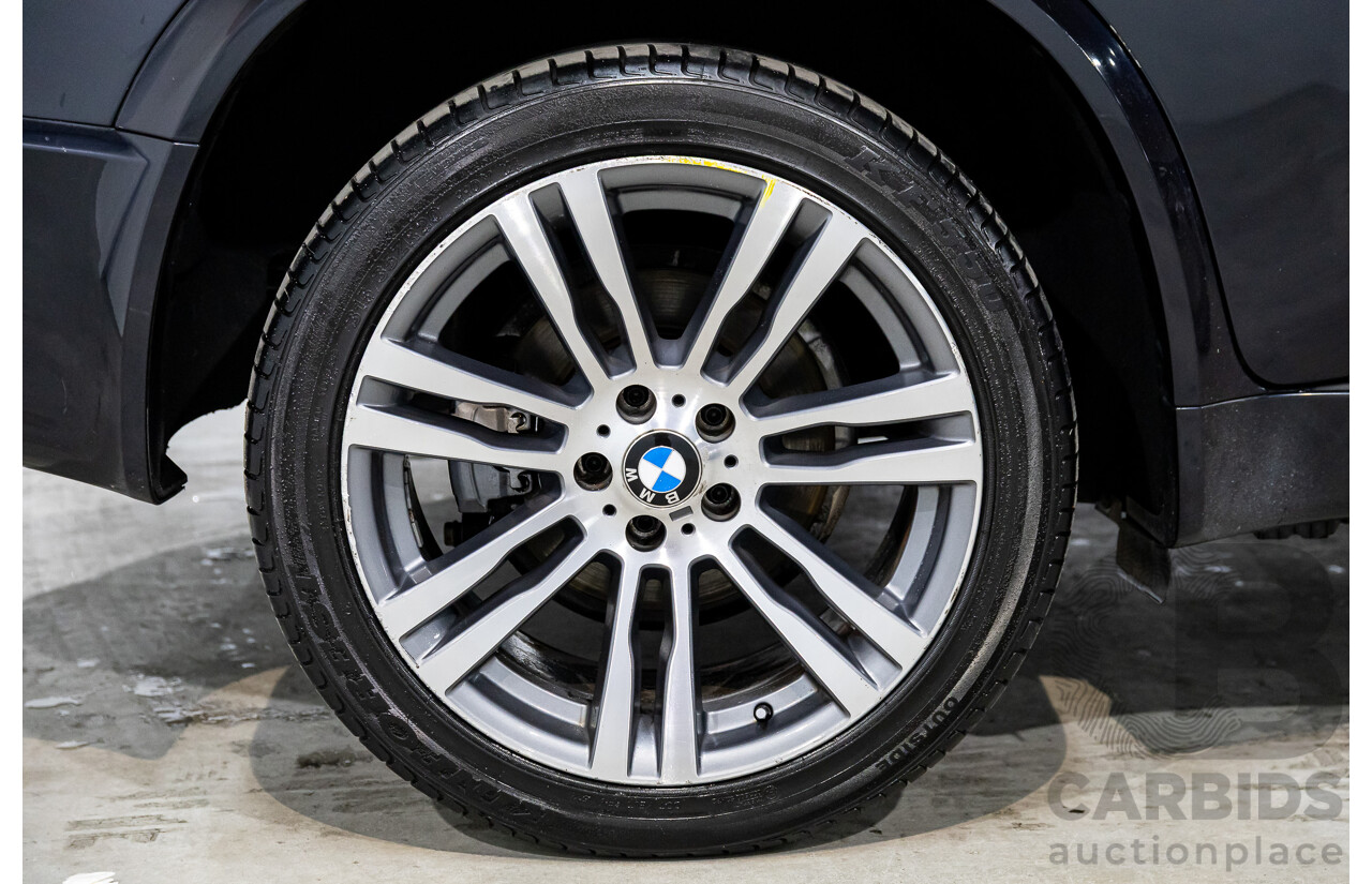 5/2013 BMW X5 Xdrive 30d M Sport E70 MY12 UPGRADE 4d Wagon Carbon Black Metallic Turbo Diesel 3.0L