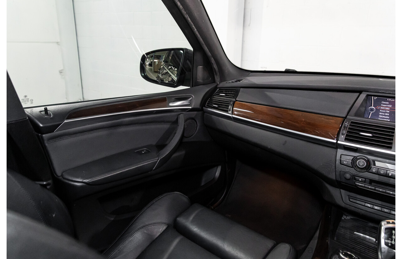 5/2013 BMW X5 Xdrive 30d M Sport E70 MY12 UPGRADE 4d Wagon Carbon Black Metallic Turbo Diesel 3.0L