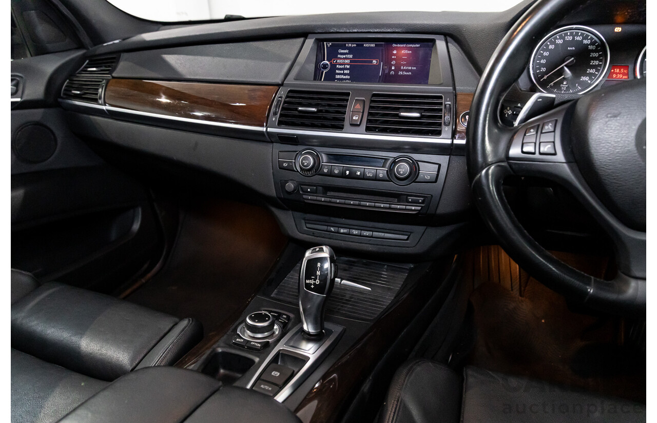 5/2013 BMW X5 Xdrive 30d M Sport E70 MY12 UPGRADE 4d Wagon Carbon Black Metallic Turbo Diesel 3.0L