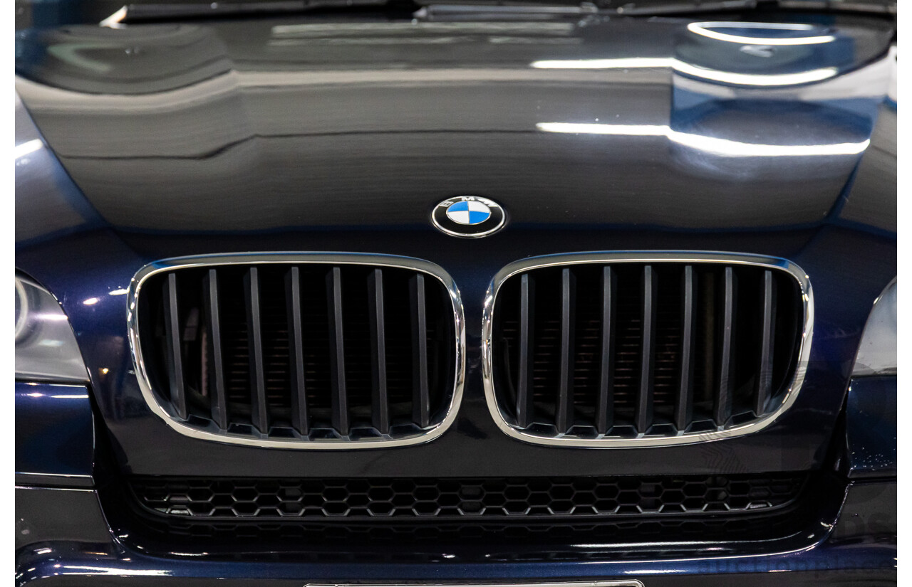 5/2013 BMW X5 Xdrive 30d M Sport E70 MY12 UPGRADE 4d Wagon Carbon Black Metallic Turbo Diesel 3.0L