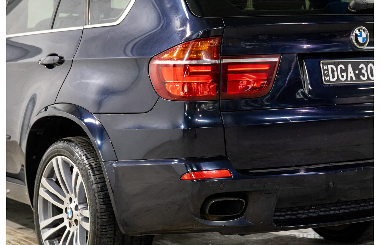 5/2013 BMW X5 Xdrive 30d M Sport E70 MY12 UPGRADE 4d Wagon Carbon Black Metallic Turbo Diesel 3.0L