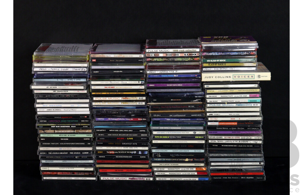 Collection CDs Mostly Artists and Genres From the 1950s to the 2000s