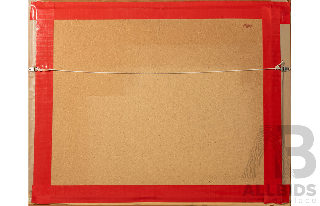 John Gould, (19th C., British, 1804-1881), Charles Joseph Hullmandel (18/19th C., 1789-1850), Glossy Ibis, Wonderful Antique Hand Coloured Lithograph, 55 x 75 cm (frame)