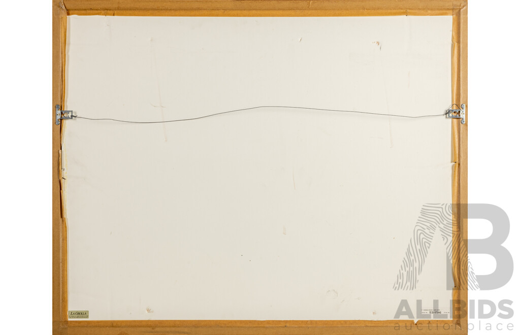 Frank Hodgkinson, (20th Century, Australian, 1919-2001), Shrimps (1997), Hand Coloured Etching, Editioned 12/20 and Signed, 76 x 94 cm (frame)