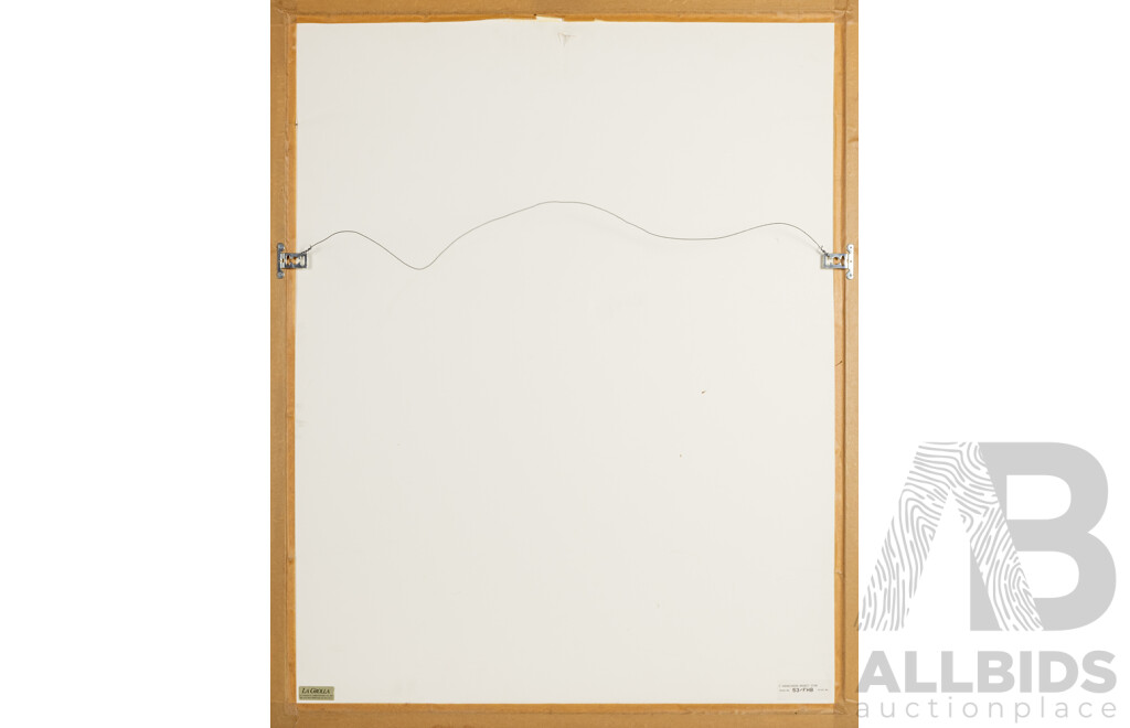 Frank Hodgkinson, (20th Century, Australian, 1919-2001), Basket Star (1997), Hand Coloured Etching, Editioned 12/20 and Signed, 94 x 76 cm (frame)