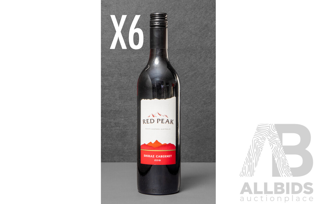 Half Dozen Red Peak Shiraz Cabernet Vintage 2019 (6)