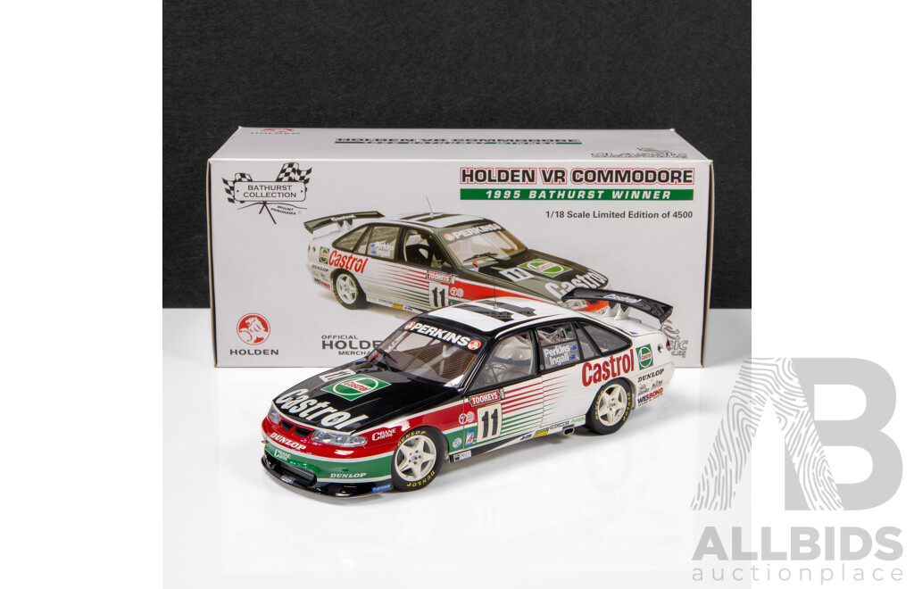 Classic Carlectables 1995 Holden VR Commodore Bathurst Winner Perkins / Ingall Castrol #11 131/1002 1:18 Scale Model Car