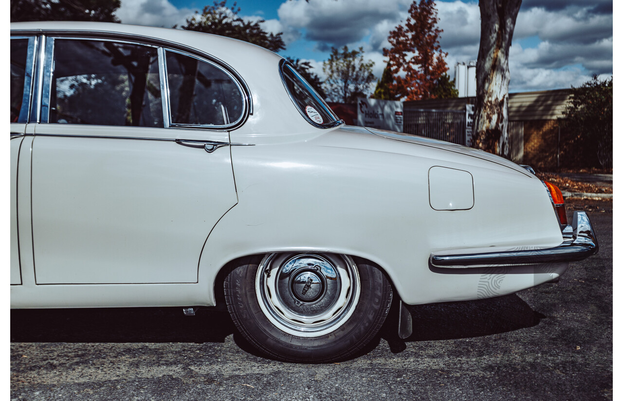 1/1964 Jaguar S-Type 3.4 4d Sedan White 4.2L Converted