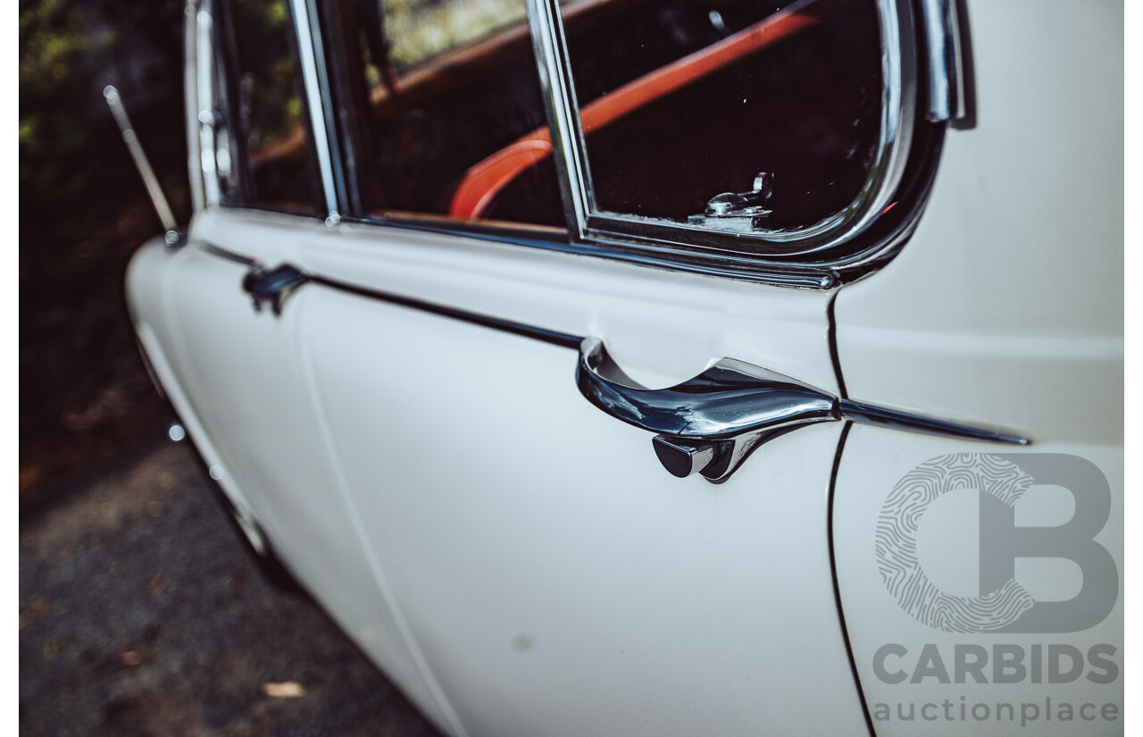 1/1964 Jaguar S-Type 3.4 4d Sedan White 4.2L Converted