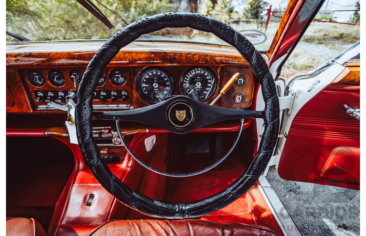 1/1964 Jaguar S-Type 3.4 4d Sedan White 4.2L Converted