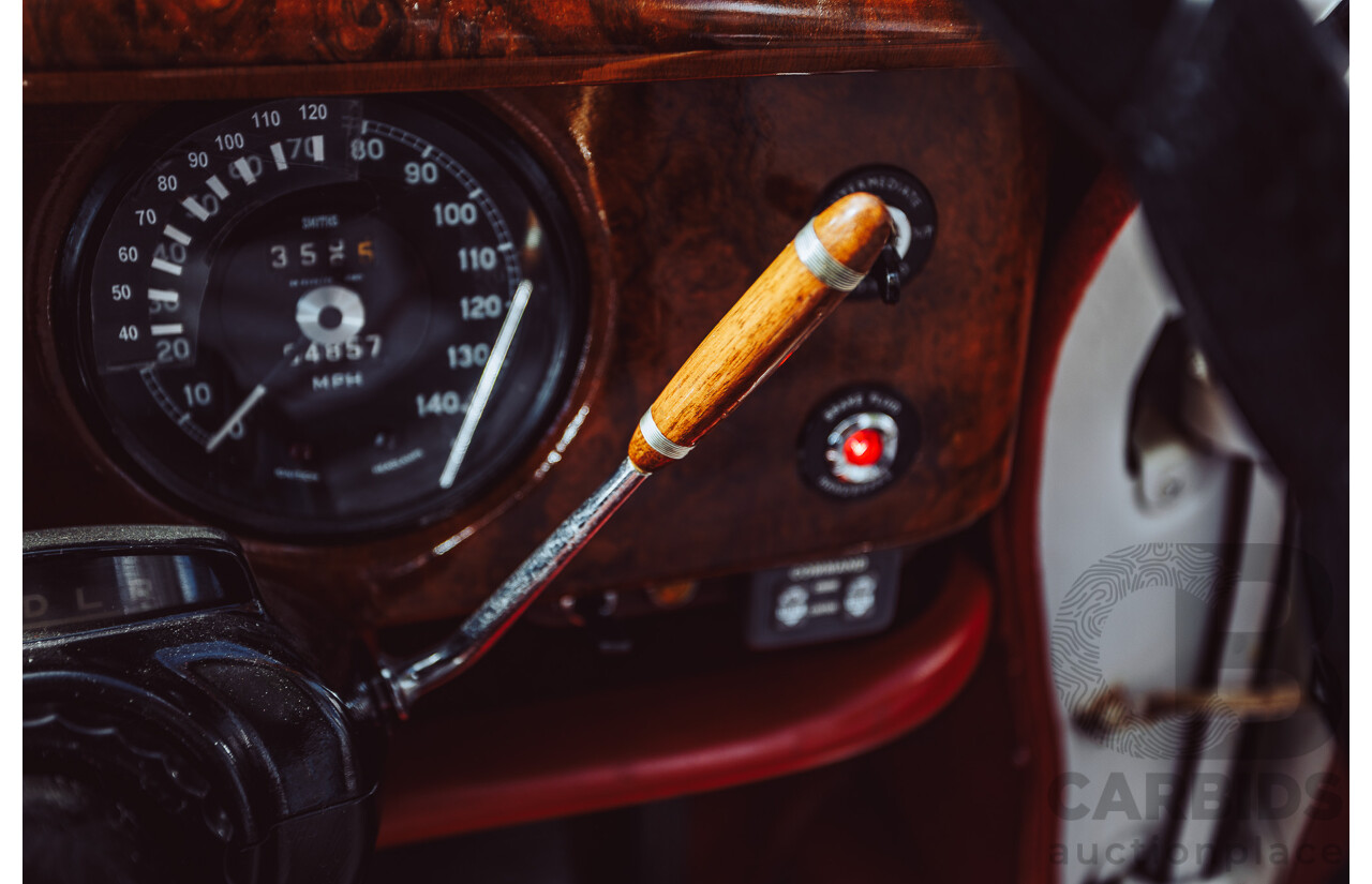 1/1964 Jaguar S-Type 3.4 4d Sedan White 4.2L Converted