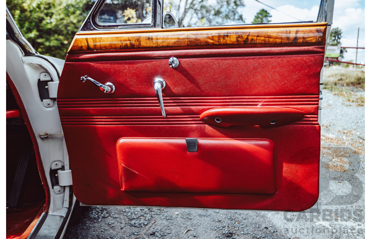 1/1964 Jaguar S-Type 3.4 4d Sedan White 4.2L Converted