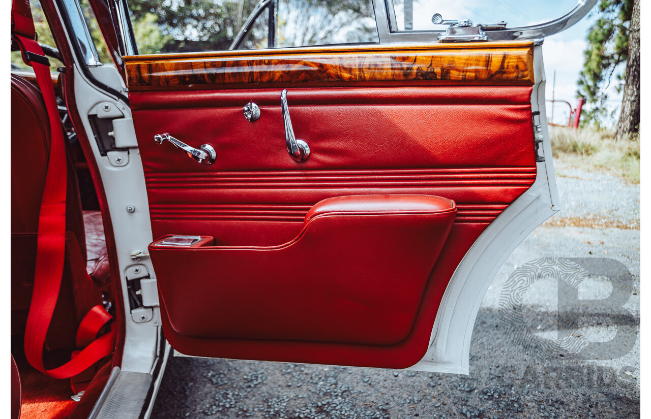 1/1964 Jaguar S-Type 3.4 4d Sedan White 4.2L Converted