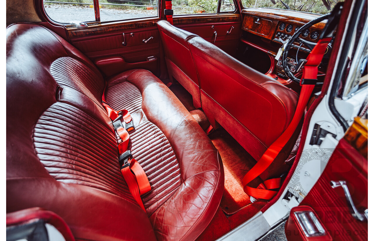 1/1964 Jaguar S-Type 3.4 4d Sedan White 4.2L Converted