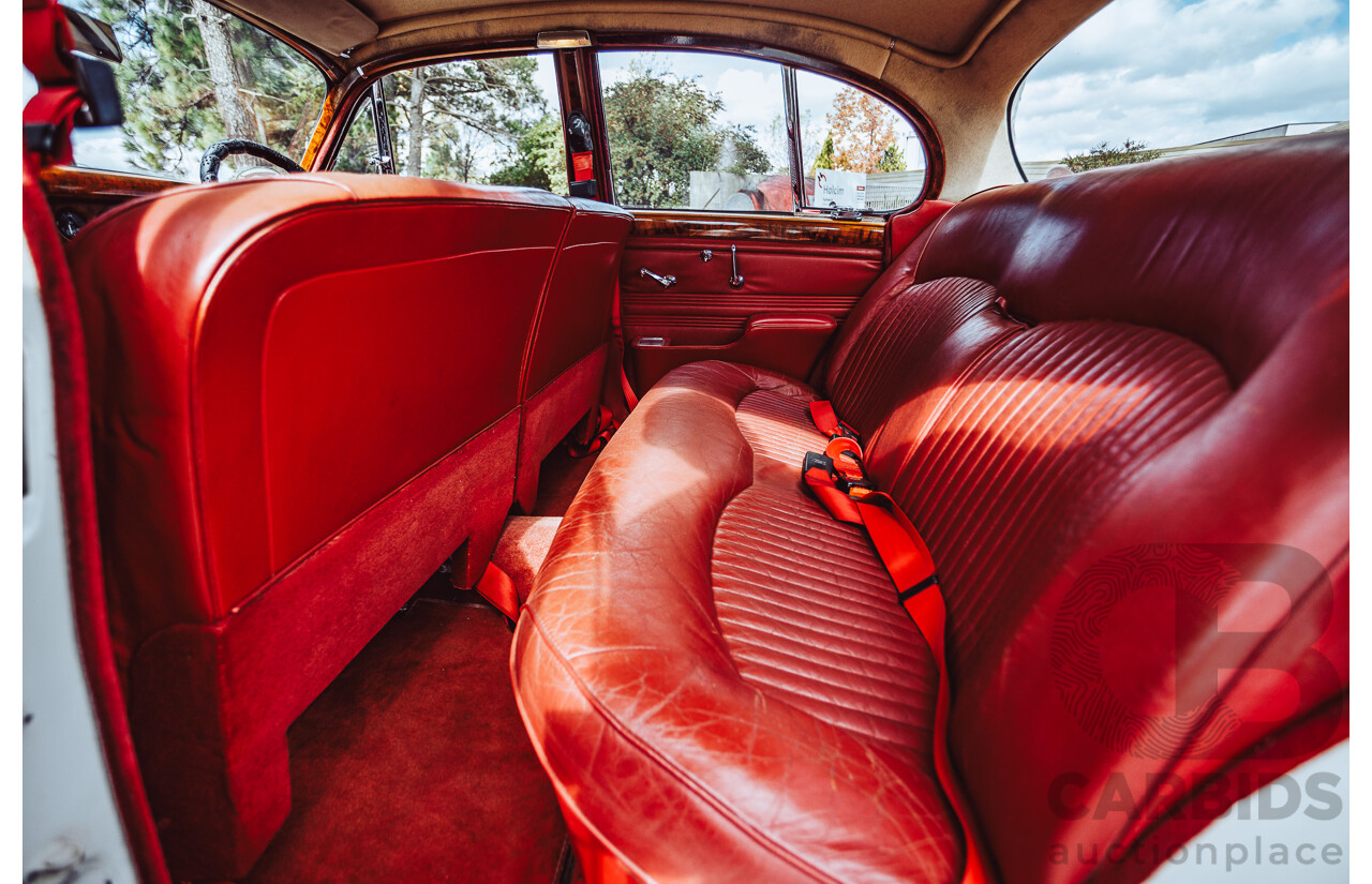 1/1964 Jaguar S-Type 3.4 4d Sedan White 4.2L Converted