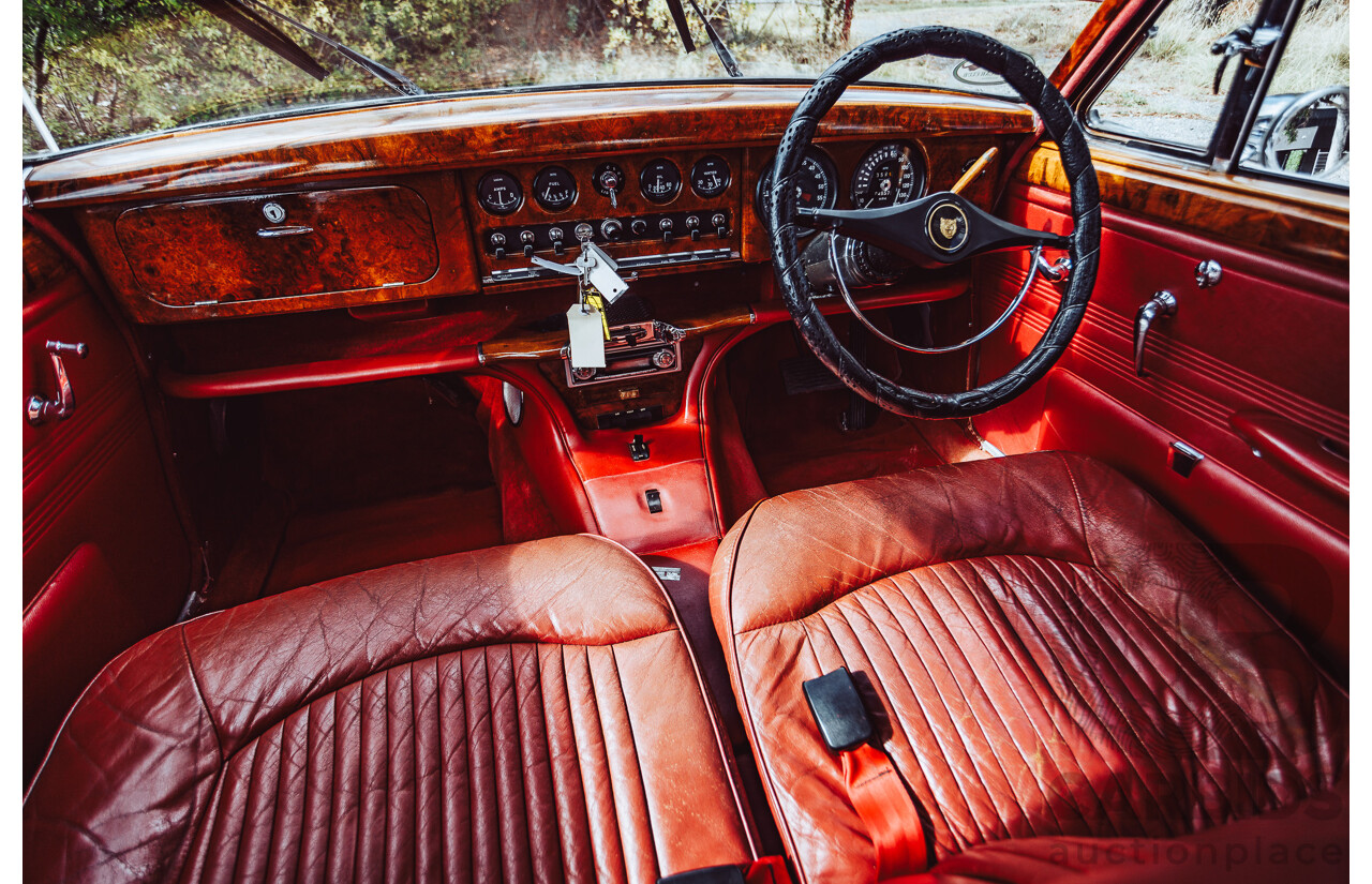 1/1964 Jaguar S-Type 3.4 4d Sedan White 4.2L Converted