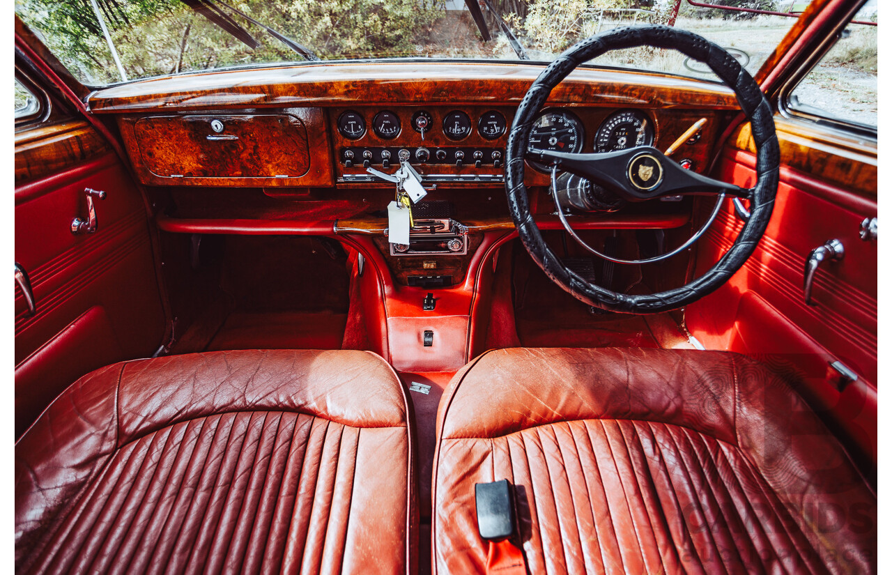 1/1964 Jaguar S-Type 3.4 4d Sedan White 4.2L Converted