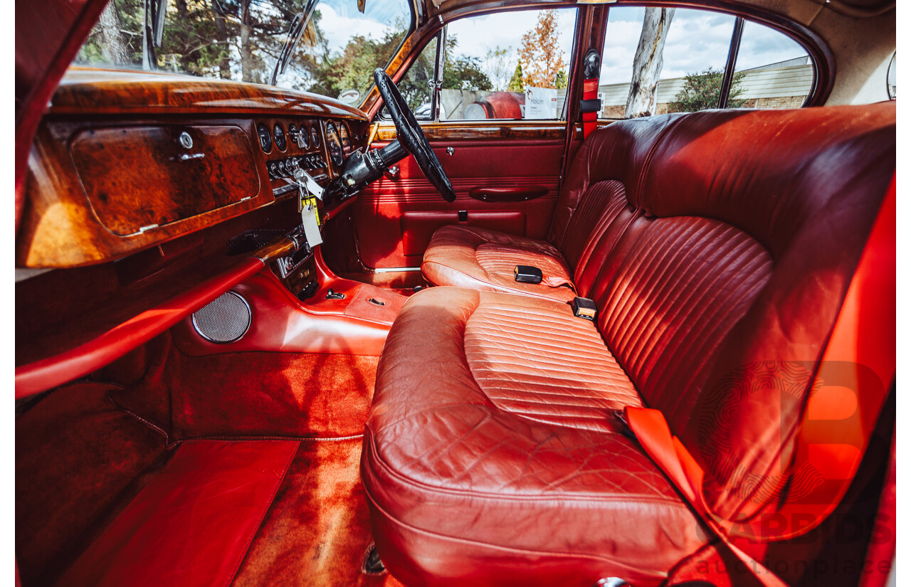 1/1964 Jaguar S-Type 3.4 4d Sedan White 4.2L Converted