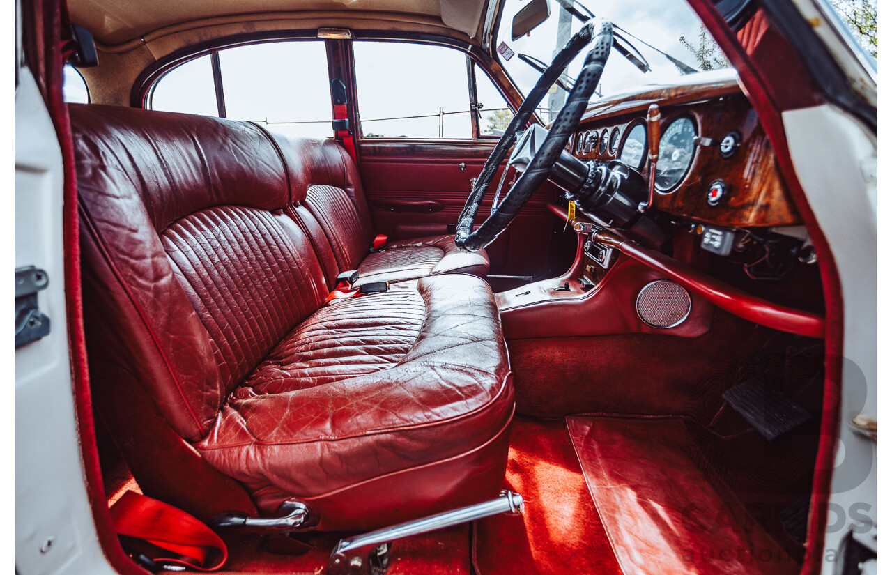 1/1964 Jaguar S-Type 3.4 4d Sedan White 4.2L Converted