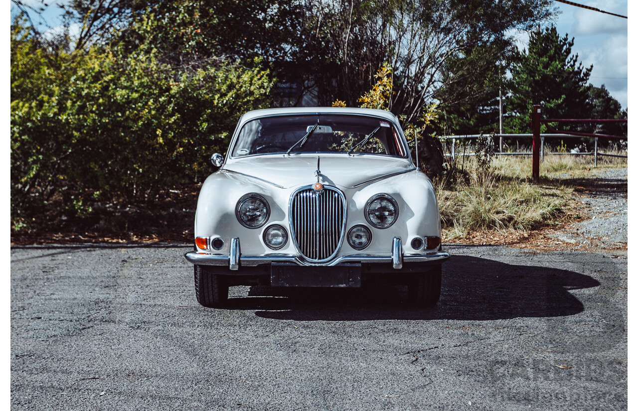 1/1964 Jaguar S-Type 3.4 4d Sedan White 4.2L Converted