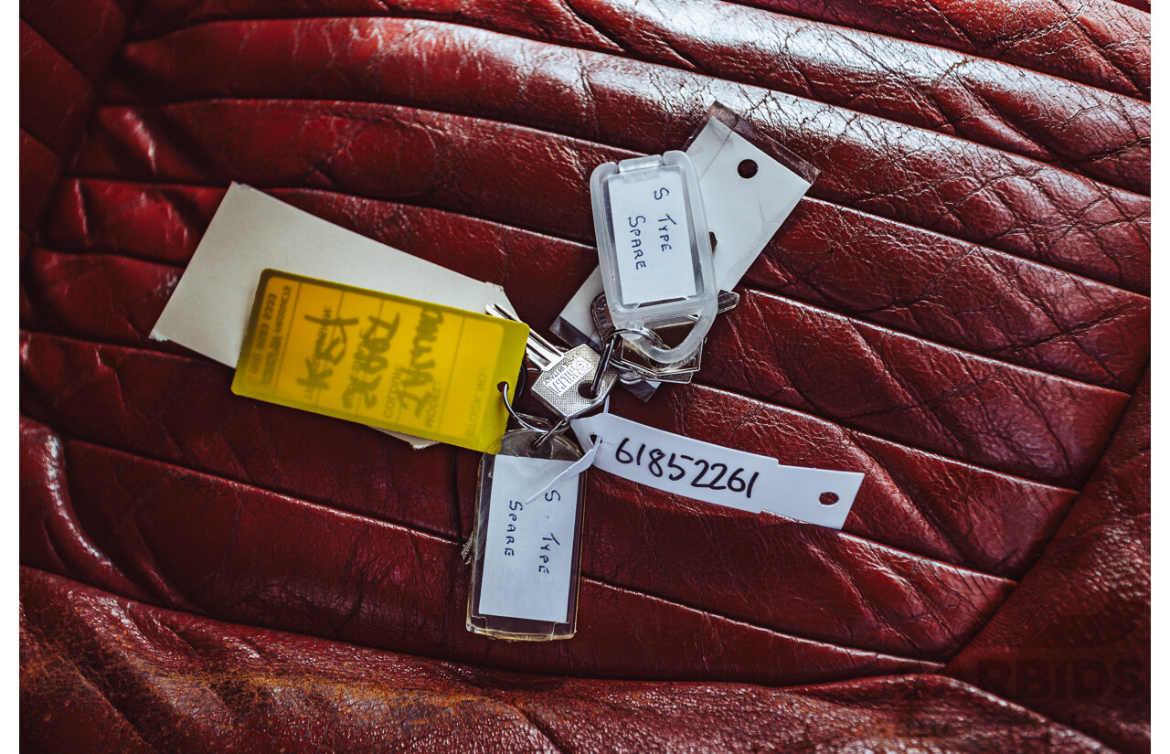 1/1964 Jaguar S-Type 3.4 4d Sedan White 4.2L Converted