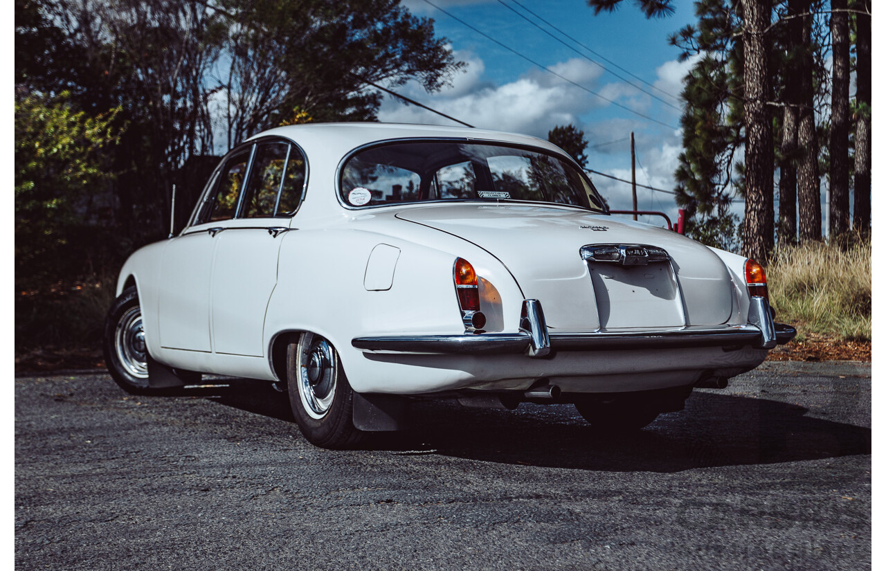 1/1964 Jaguar S-Type 3.4 4d Sedan White 4.2L Converted