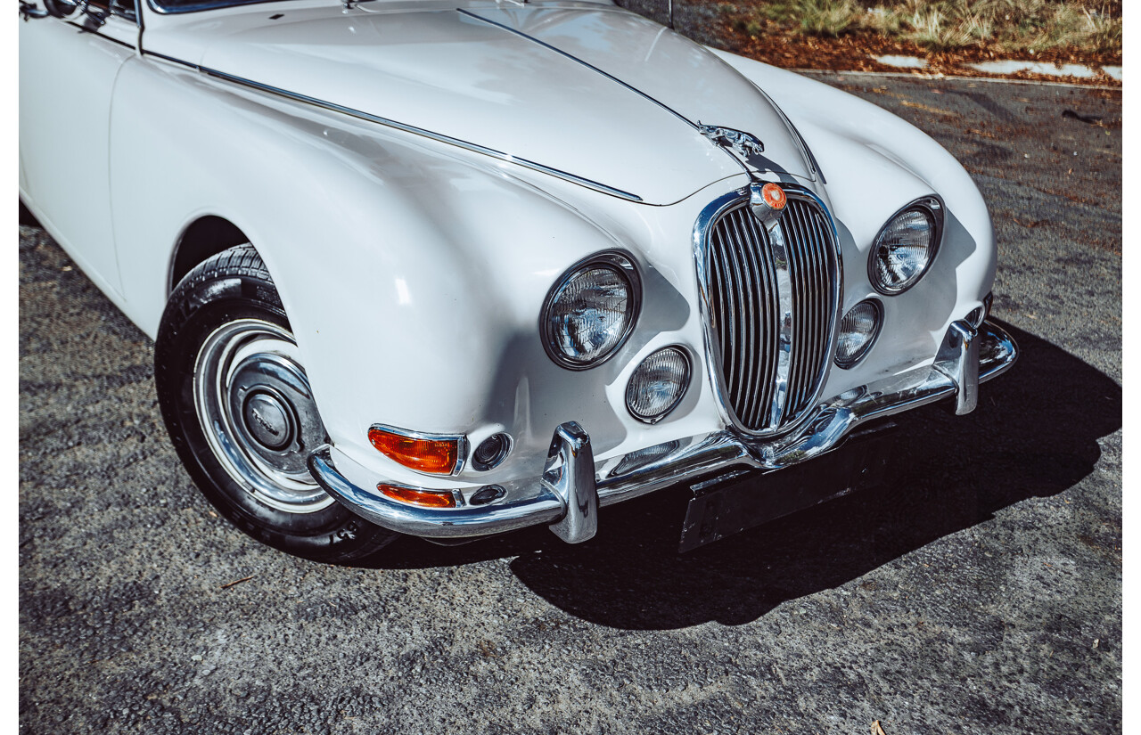 1/1964 Jaguar S-Type 3.4 4d Sedan White 4.2L Converted