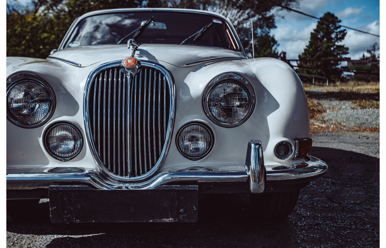 1/1964 Jaguar S-Type 3.4 4d Sedan White 4.2L Converted