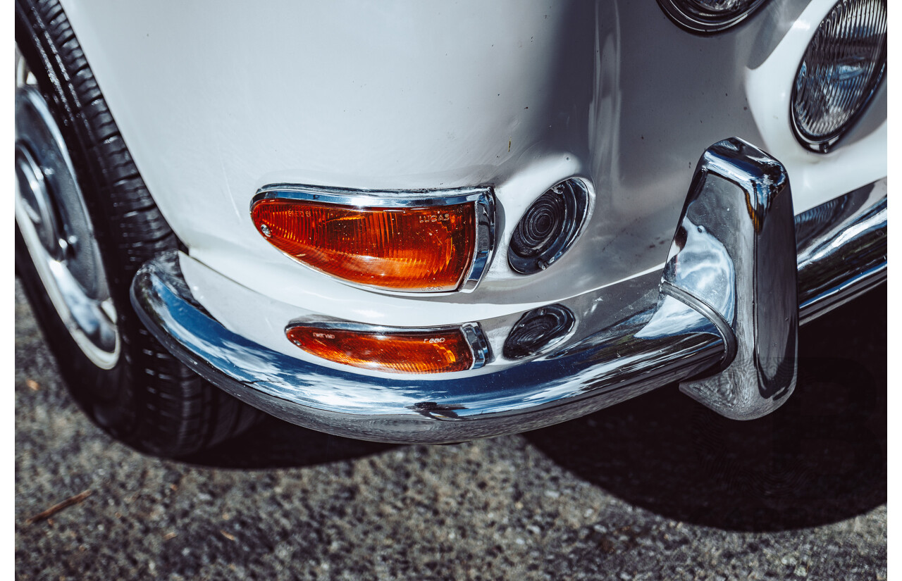 1/1964 Jaguar S-Type 3.4 4d Sedan White 4.2L Converted