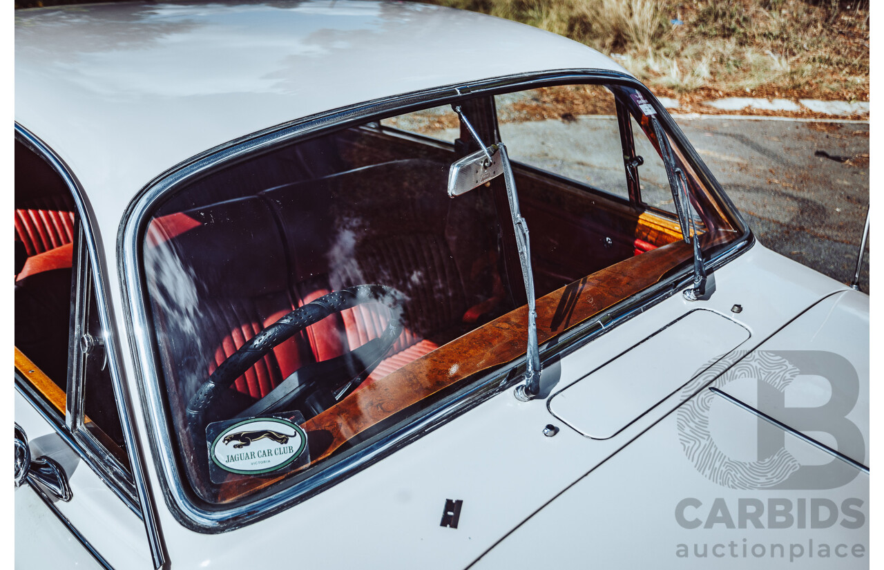 1/1964 Jaguar S-Type 3.4 4d Sedan White 4.2L Converted